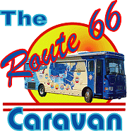 The Route 66 Caravan Custom Logo