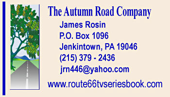 Finished Autumn Road Business Card